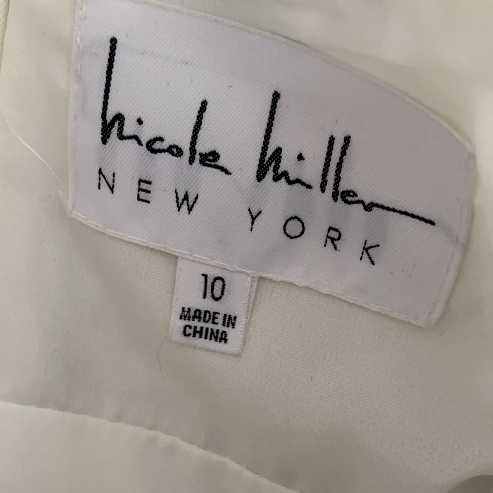 Nicole Miller New York Floral Jacquard Midi Dress - Picture 7 of 14